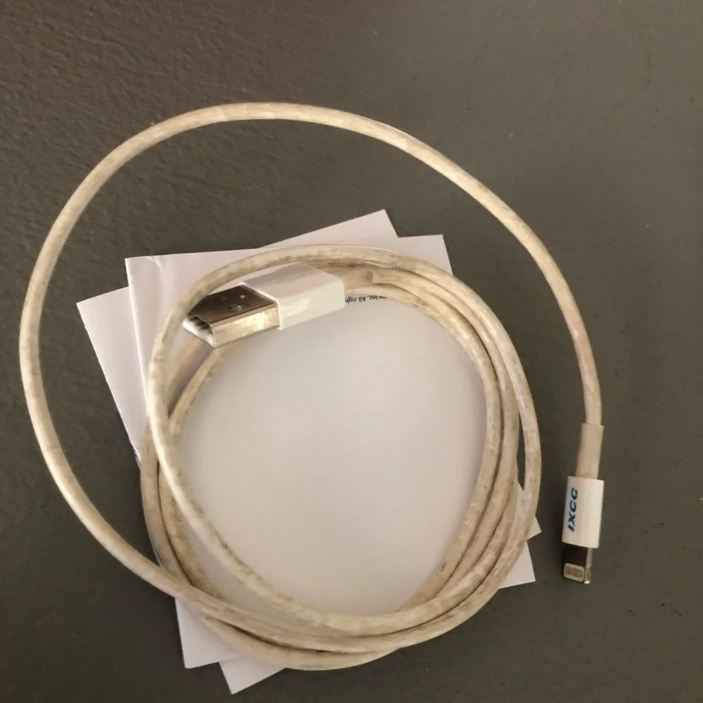 Apple charger cord